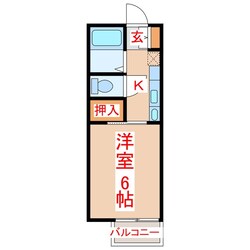 セリバテール東谷山　Ｉの物件間取画像